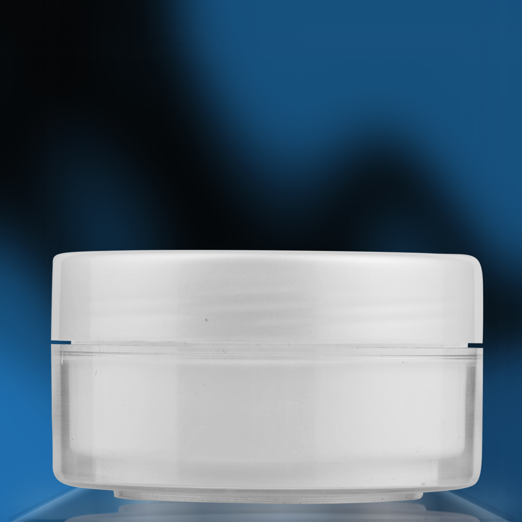 50 cc Krem Kavanozu Beyaz