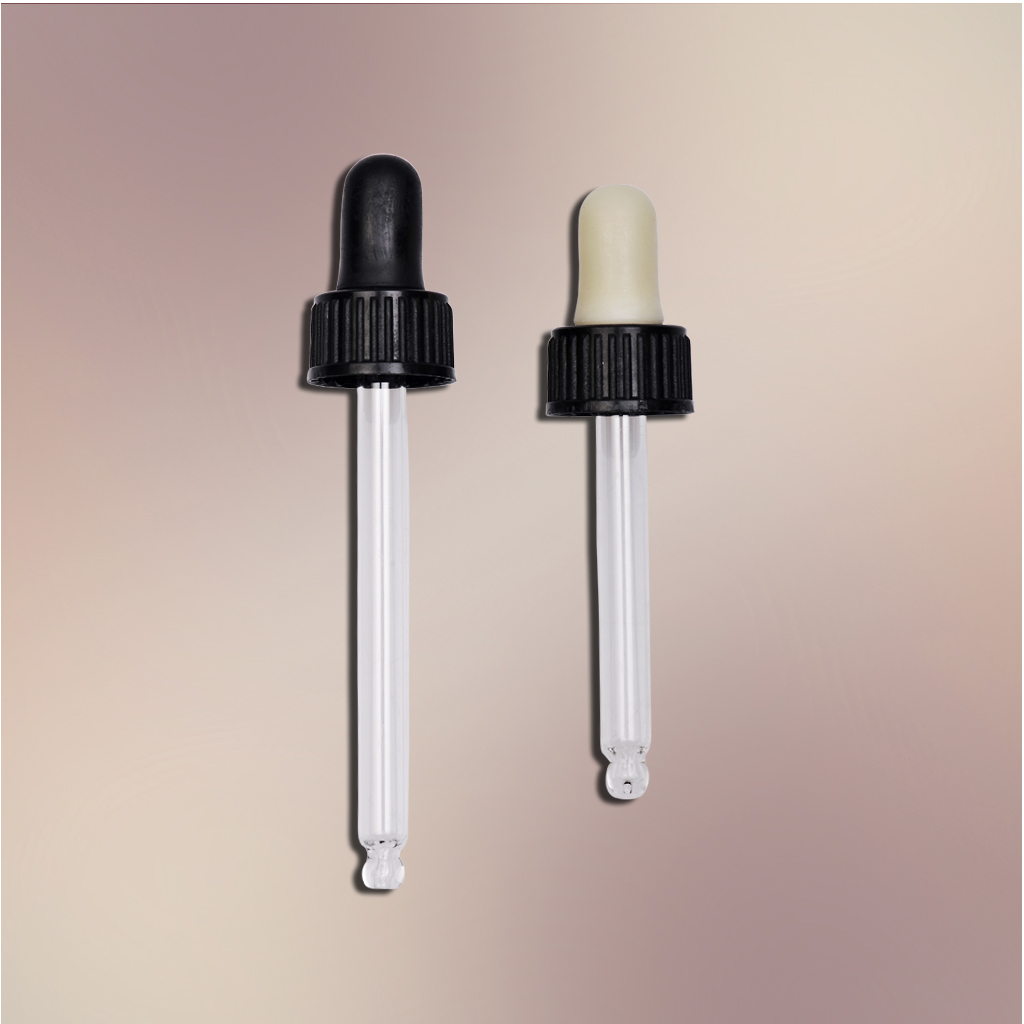 Plastik Kapaklı 18 Ağız Cam Damlalık